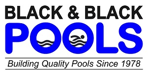 Black & Black Pools logo